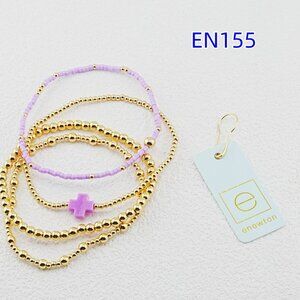 Enewton Colorful Cross Bracelet Set